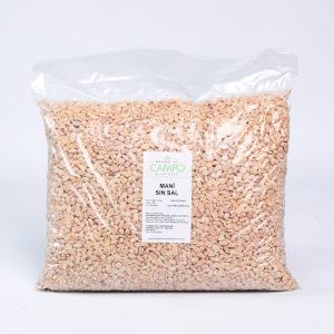 Mani tostado s/sal x 5 kg desde el campo