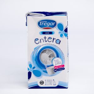Leche larga vida entera tregar x 1 lt