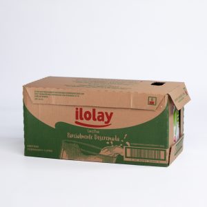 Leche larga vida descremada ilolay 12 x 1lt
