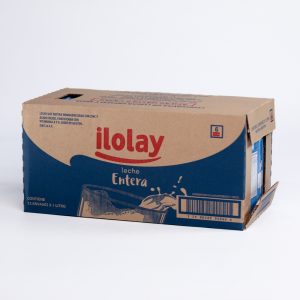 Leche larga vida entera ilolay 12 x 1lt