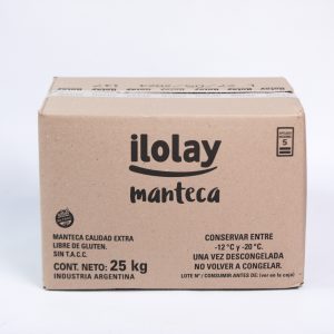 Manteca ilolay x 25 kg
