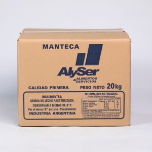Manteca alyser x 20 kg