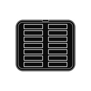 Placa cookmatic piastra / x 12x30mm h20mm