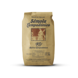 HARINA DE SÉMOLA X 25 KG CAMPODÓNICO